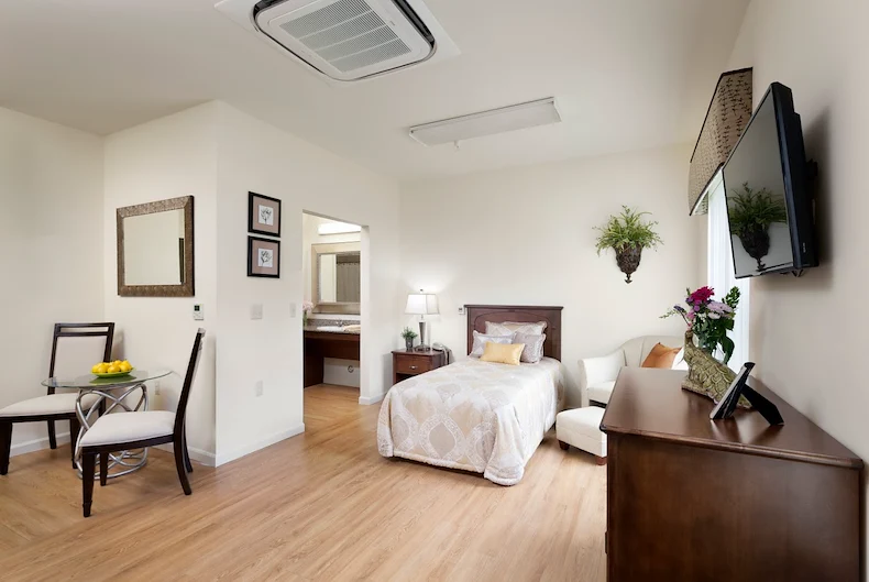 Pomeroy Living Rochester apartment bedroom