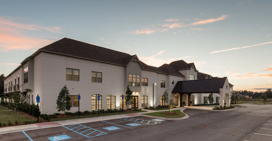 The Blake at Carnes Crossroads front entrance