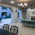 Franklin Park Alamo Heights covered patio