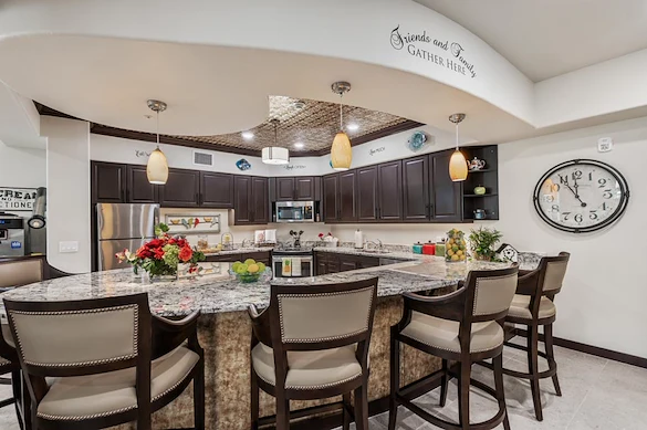 Springwood Landing Gracious Retirement Living Hawthorn Senior independent Living in Vancouver, Washington kitchen