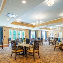  Senior housing that provides a delicious journey through their dining 