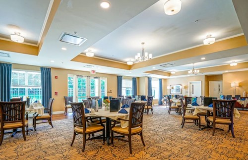  Senior housing that provides a delicious journey through their dining 