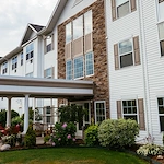 Mercy Village front entrance