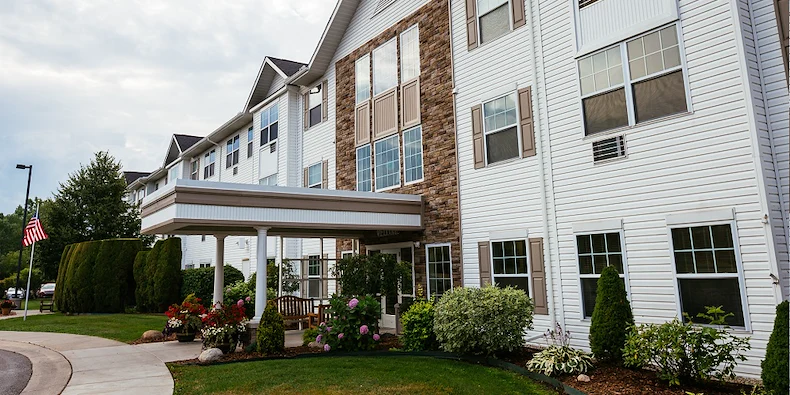 Mercy Village front entrance