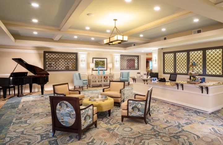 Senior living with spacious rooms for activities and events