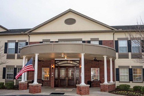 Front entrance of our community