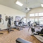 Salishan Gracious Retirement Living Hawthorn Senior Independent Living in Spring Hill, Florida gym fitness center