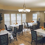 Charter Senior Living of Cookeville dining room