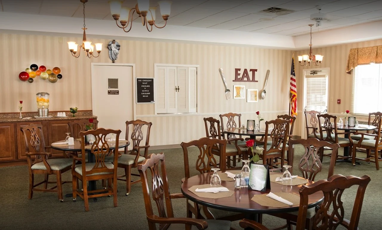 Marian Place Independent Living dining room
