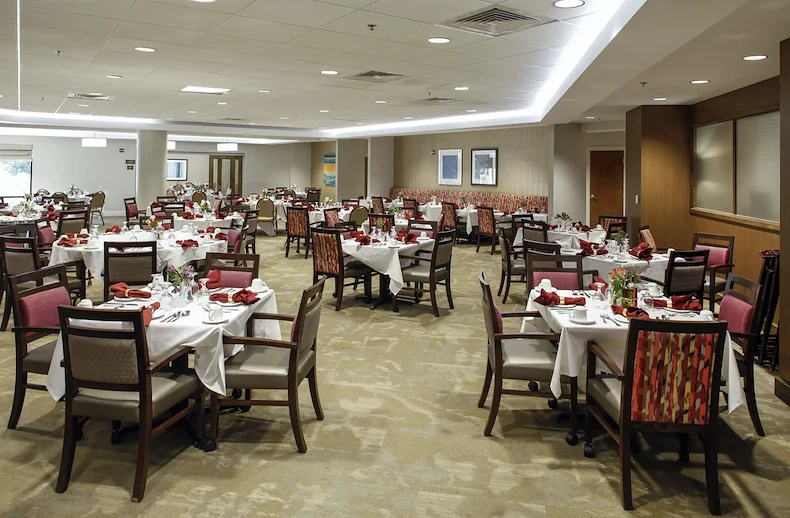 Verena at Delray dining room 