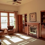 Enjoy time next to the fire in one of our hearth rooms while socializing with friends.