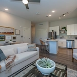 Acclaim at The Hill, senior living community offering active adult and independent living in Fredericksburg, VA, modern apartment with open layout