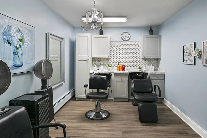 American House Sterling Heights, senior living community offering independent living and respite care in Sterling Heights, MI, beauty salon