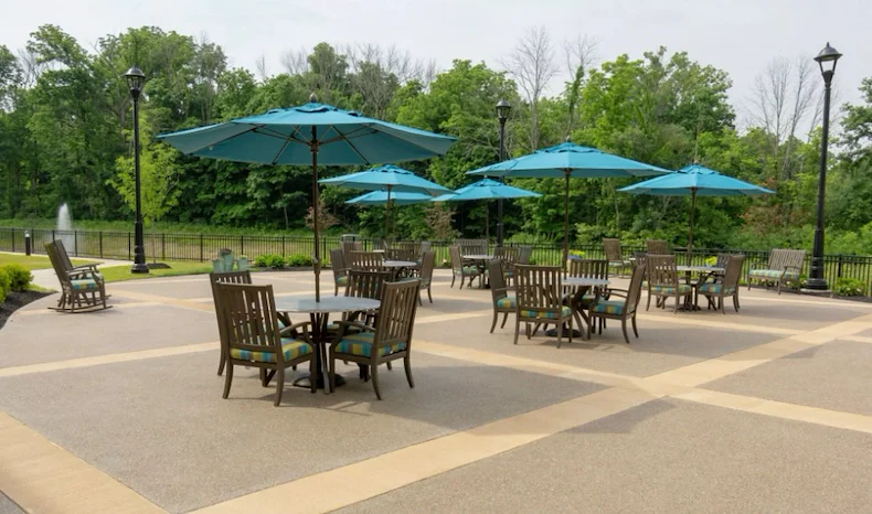 Image of Woodland Terrace of New Palestine (1)