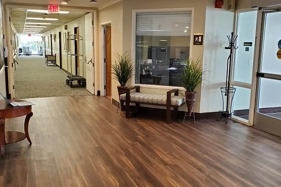 Avamere at Park Place senior living community offering assisted living and respite care in Tigard, OR, lobby