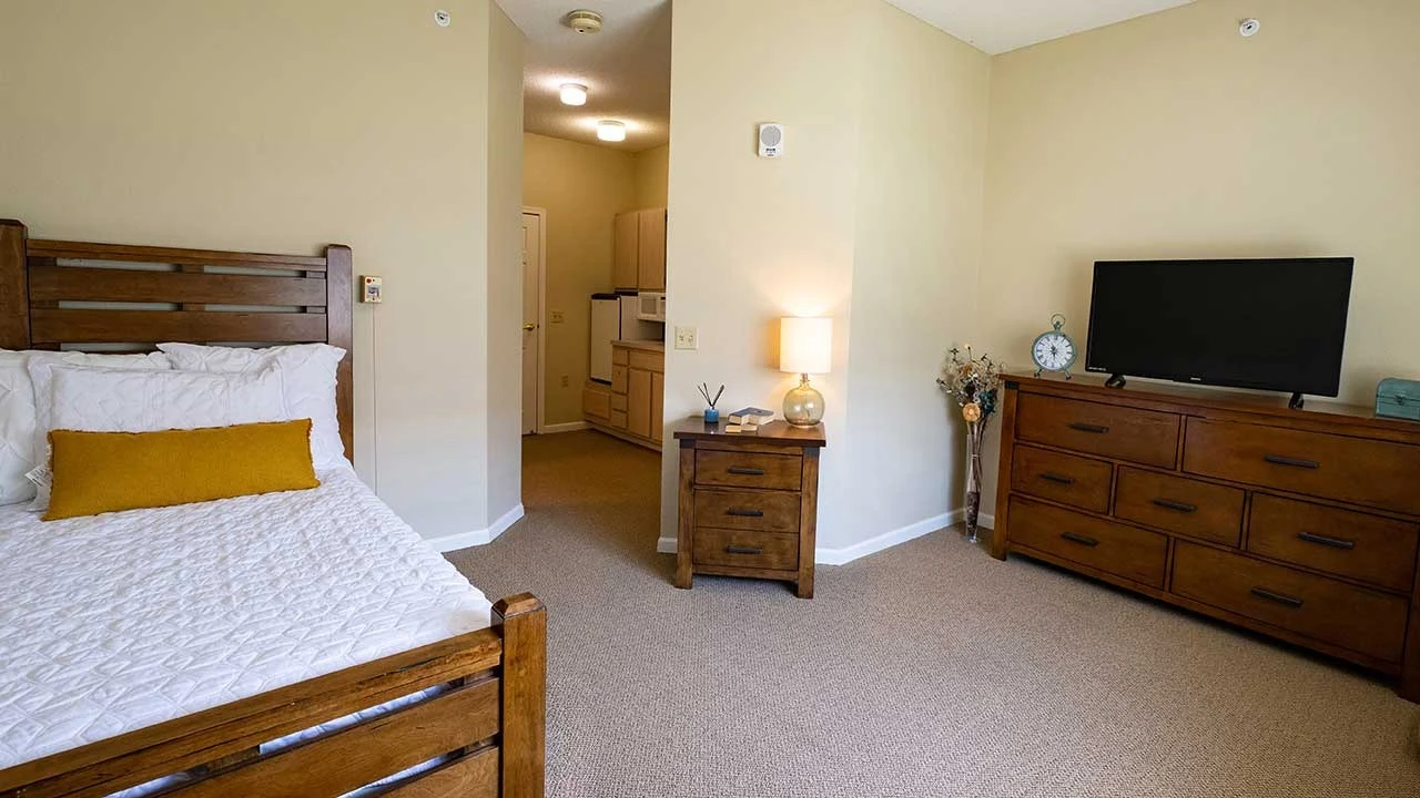 Pathfinder Senior Living in Fremont, NE, bedroom