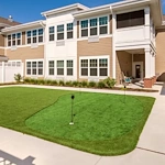 Grace Point Place Assisted Senior Living Memory Care in Oak Lawn, IL outdoor mini golf putt putt