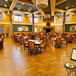 Active adult living and independent living at Watercrest at Mansfield in Mansfield, TX, spacious dining room