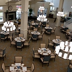 Wilshire Estates Gracious Retirement Living, independent living in Silver Spring, MD, dining room