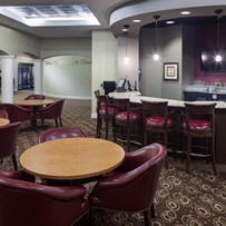 Franklin Park at Sonterra bar and lounge area