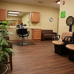 Allisonville Meadows Assisted Living offering assisted living, memory care, and respite care in Fishers, IN, beauty salon
