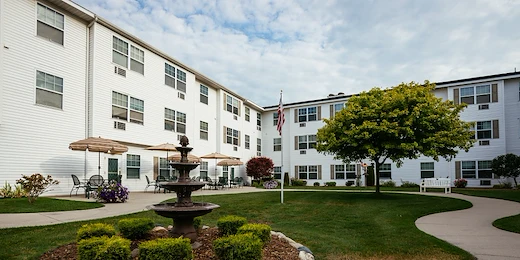 Mercy Village outdoor space