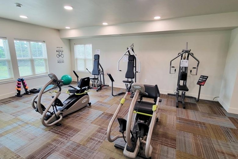 Salmon Creek Gracious Retirement Living Hawthorn Senior Independent Living in Boise, Idaho gym fitness center