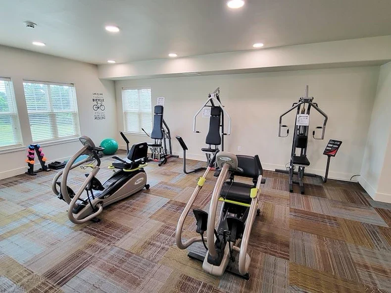 Salmon Creek Gracious Retirement Living Hawthorn Senior Independent Living in Boise, Idaho gym fitness center