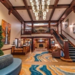 The Stafford Senior Living in Lake Oswego, Oregon front entrance