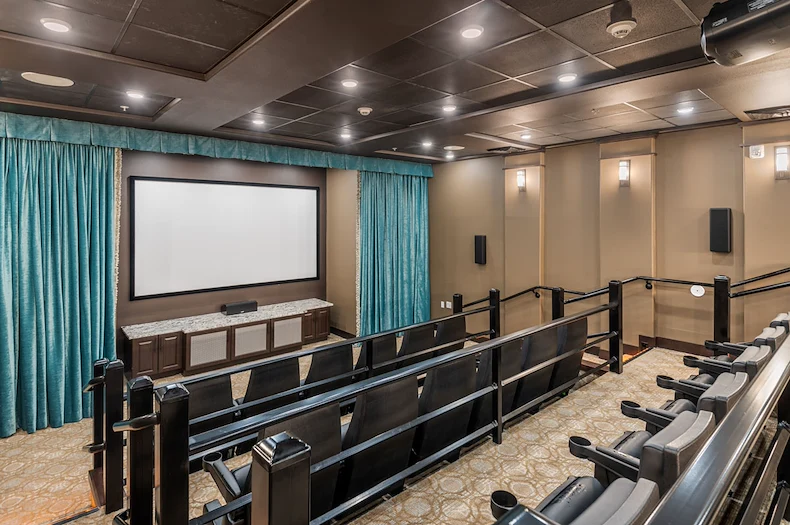 Wilshire Estates Gracious Retirement Living, independent living in Silver Spring, MD, movie theater