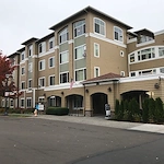 Avamere at Chestnut Lane senior living community offering assisted living and respite care in Gresham, OR, front exterior