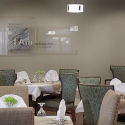 Pruitthealth lifestyle senior community Christian City Assisted Living Center in Union City, Georgia dining room