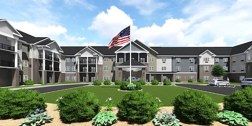 Calumet Trace - a Charter Senior Living Community exterior
