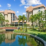 Walk among the beautiful landscaping that you don't have to care for!