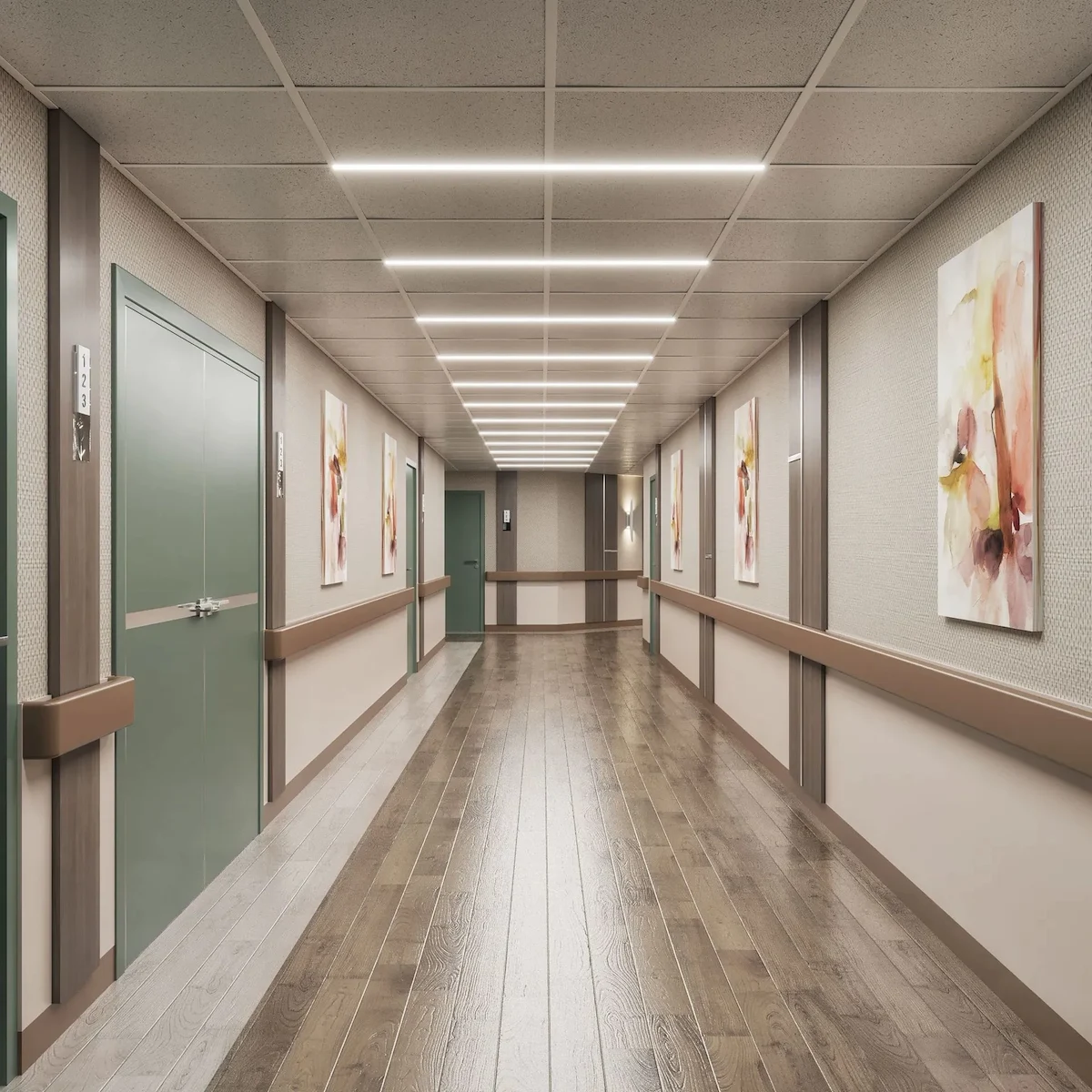 Coming Soon! Renovations are planned for 2026; to include 13 beautiful private rooms, an expanded therapy gymnasium and a brand-new dining area.