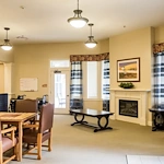 Clear Creek Senior Memory Care in Fayetteville, AR living room