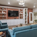 Southern Pines Gracious Retirement Living Hawthorn Senior Independent Living in Southern Pines, North Carolina media room