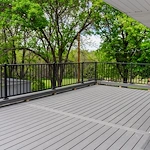 Legato Living Residential Memory Care at Heartland Hills senior living community offering assisted living, memory care, adult day services, and respite care in Bellevue, NE, large outdoor patio