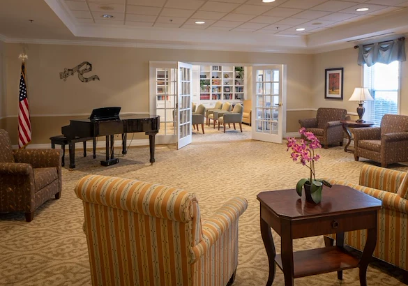 Charter Senior Living of Dedham in Dedham, MA, visiting area