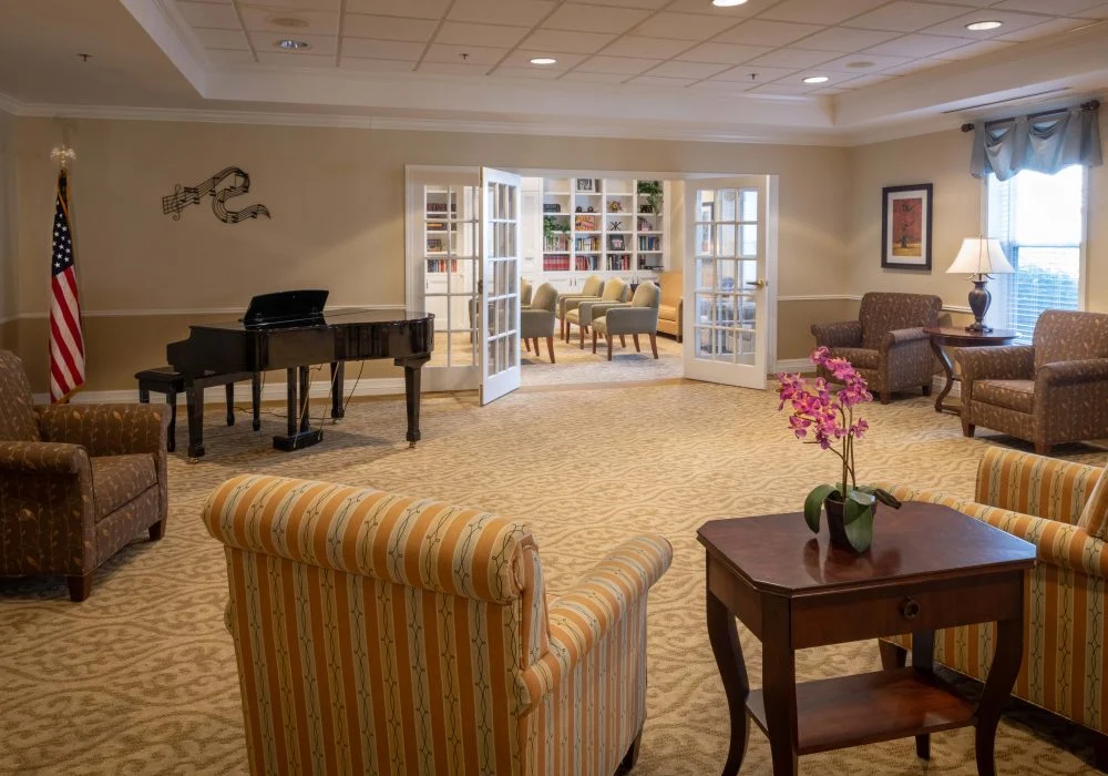 Charter Senior Living of Dedham in Dedham, MA, visiting area