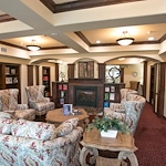 Providence Meadows Gracious Retirement Living Hawthorn Senior Independent Living in Charlotte, North Carolina living room