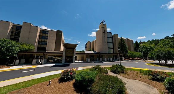 Pruitthealth lifestyle senior community Christian City Assisted Living Center in Union City, Georgia front exterior