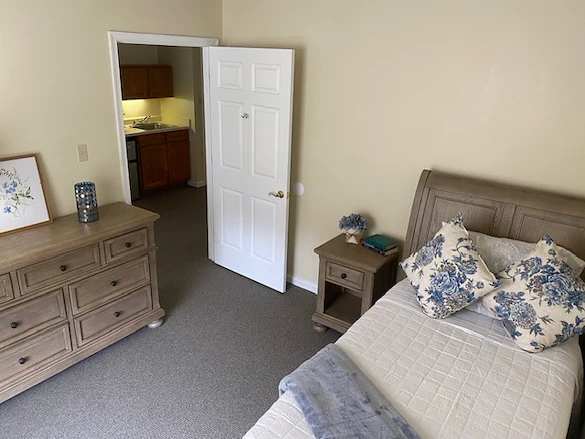 Spring Village at Hammonton apartment bedroom