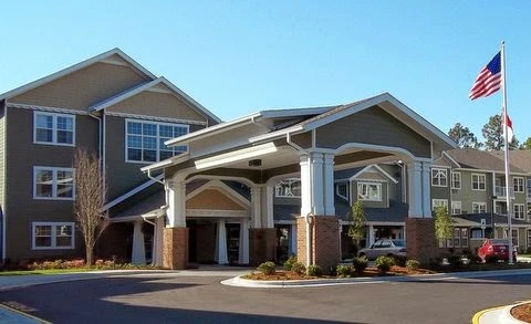 Southern Pines Gracious Retirement Living Hawthorn Senior Independent Living in Southern Pines, North Carolina front exterior