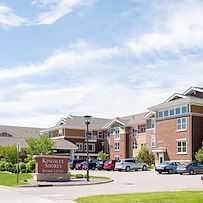 Front entrance of Kingsley Shores