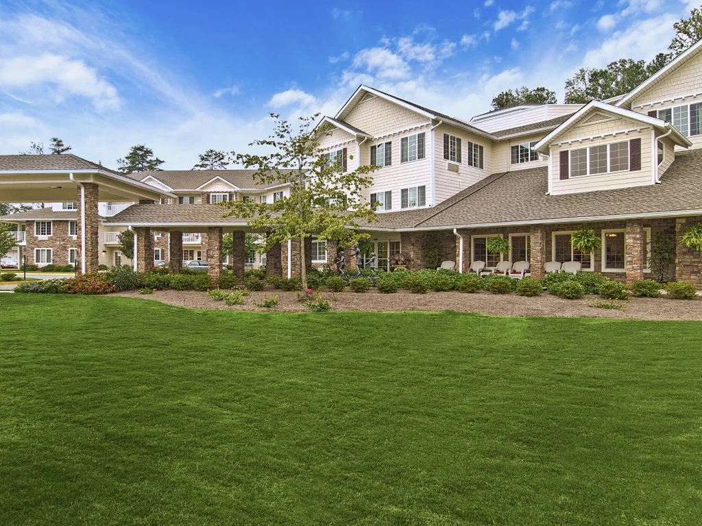 Independent living at Laurel Grove by Barclay House in Lawrenceville, GA, front exterioror of community