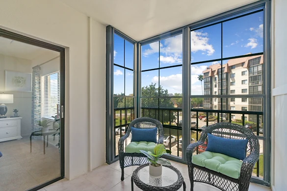 Your own home has outdoor living too!