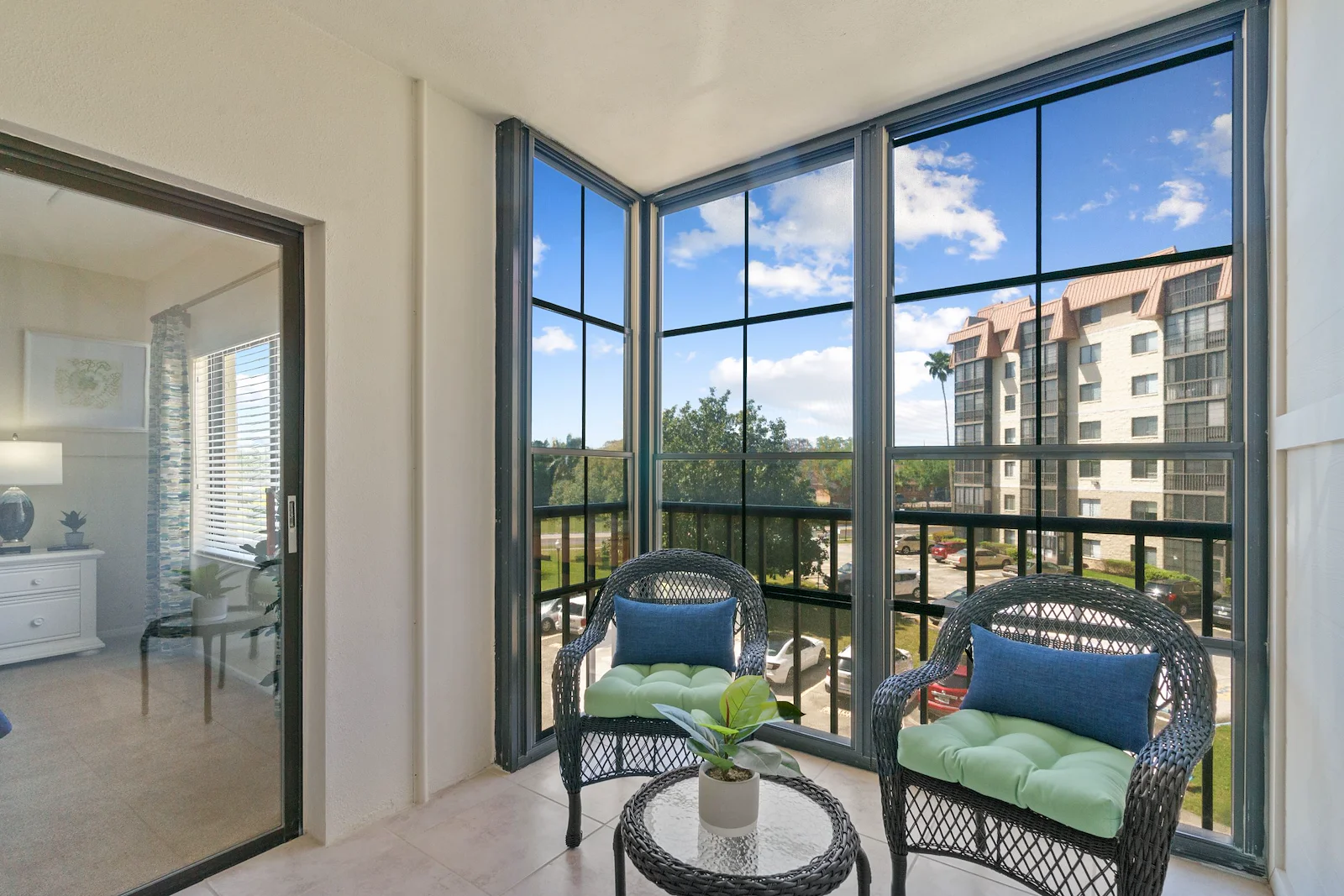 Your own home has outdoor living too!