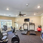 Anthem Lakes, senior living community offering independent living, assisted living, and memory care in Jacksonville, FL, fitness room