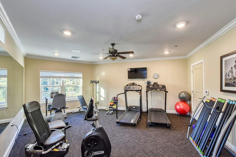 Anthem Lakes, senior living community offering independent living, assisted living, and memory care in Jacksonville, FL, fitness room